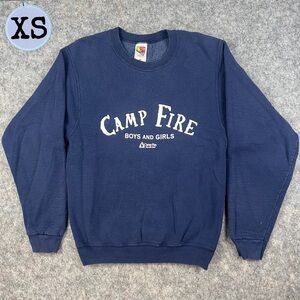 Vintage Boys and Girls Club Campfire Crewneck Sweatshirt
